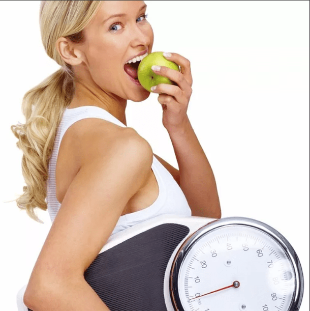 We lose weight correctly