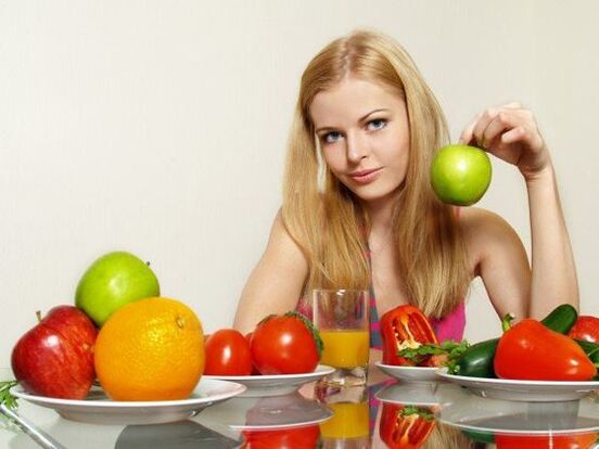 Lose weight, rely on vegetables