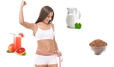 Diet to lose 7kg in a week